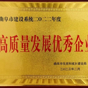高质量发展企业